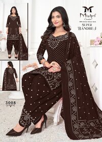 Mishri Super Bandhej Vol-03  Dress Material