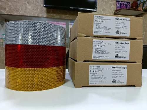 Avery Dennison Retro Reflective Tape - Length: 50 Meter (M)