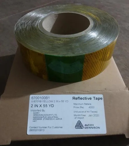 Avery Dennison Retro Reflective Tape - Length: 50 Meter (M)