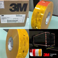 3M Orafol Retro Reflective Tape Ais 090 Ais 089 Red White Yellow 2Inch X 50M