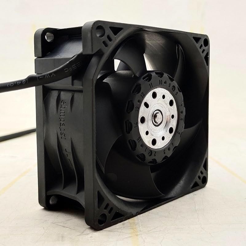 NMB-MAT 09238RE-24L-FLD Axial Fan 24V-0.53A DC Brushless Air Cooling Fan 5000 RPM 92 * 92 * 38mm 3Wire