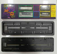Car Number Plate Frame Khushi Mangal Murti Sgard Boss
