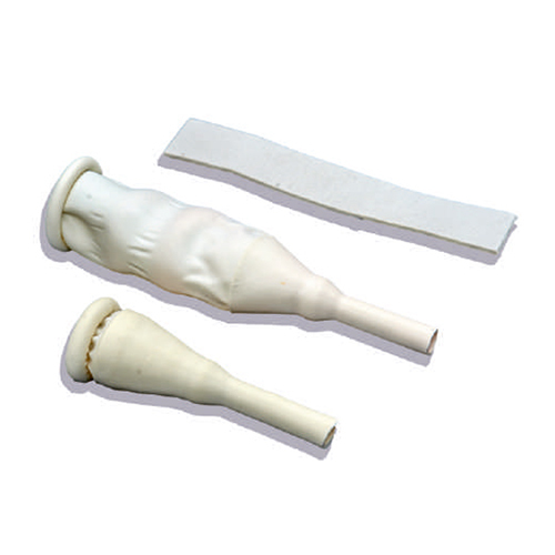 Male External Catheter - Color: White