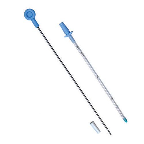 Thoracic Drainage Catheter With Trocar - Color: Transparent
