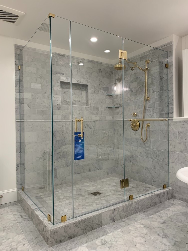 Glass Shower Enclosures - Application: Industrial