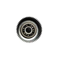 Perfecta 7176 Ak Transport Wheel - Alloy Steel, Customized Size, Black & Silver | Polished Finish, Coated Surface, Engineered For Teabag Packing Machines