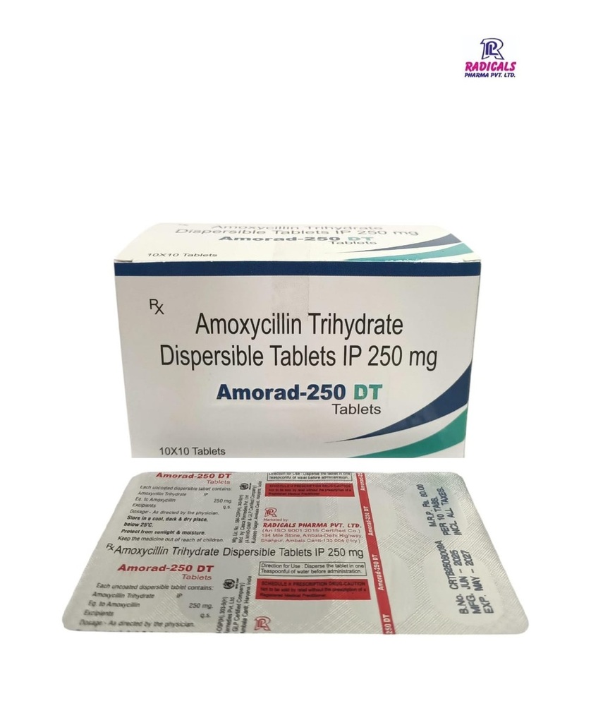 Amoxycillin Trihydrate dispersible Tablets