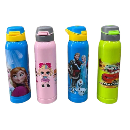 500 Ml Sipper Bottles - Color: Multicolor