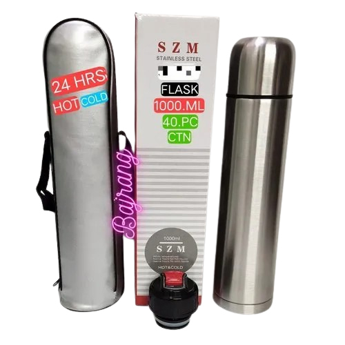 1000Ml Thermos Vacuum Flask - Capacity: 1000 Milliliter (Ml)