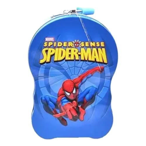 Spiderman Coin Bank - Color: Blue