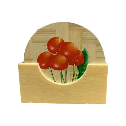 Wooden Tea Coaster - Design: Modern