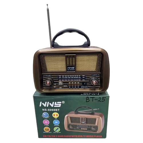 Antique Bluetooth Speaker With Radio - Features: Durable