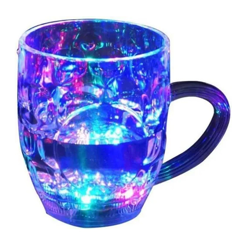 Inductive Rainbow Color Coffee Cup Mug - Color: Blue