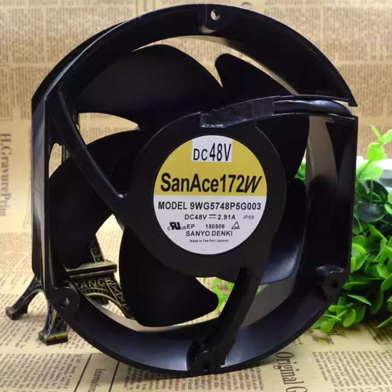 SanACE172W DC 48V 9WG5748P5G003 9WG5748P5H001P 9WG5748P5G001 9WG5748P5H003 9WG5748P5G004 Sanyo Cooling Fans