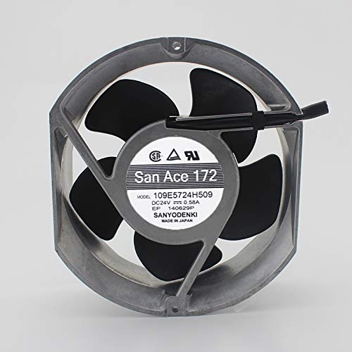 109E5724H509 24V 0.58A 172 * 150 * 51MM Fan 6 Month Warranty