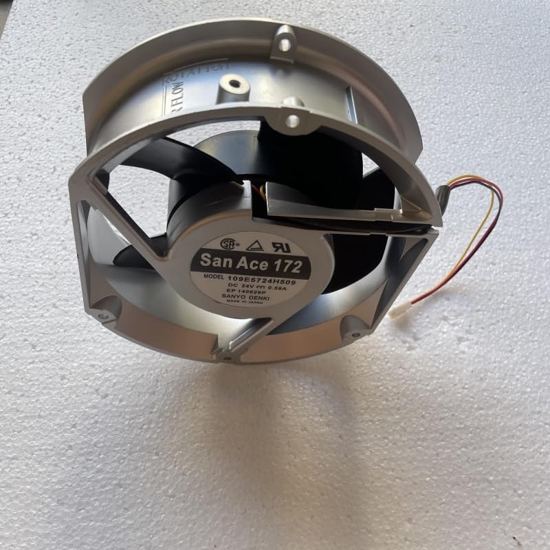 109E5724H509 24V 0.58A 172 * 150 * 51MM Fan 6 Month Warranty