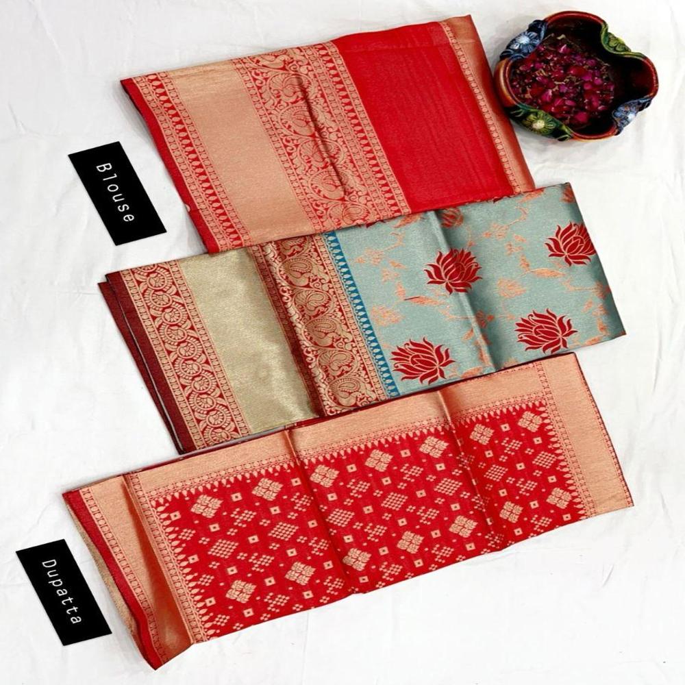 Kanjivaram Style Lehenga - Bust Size: 32 Inch (In)