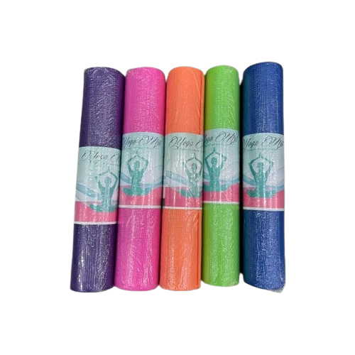 Pvc Yoga Mat - Color: Multicolor