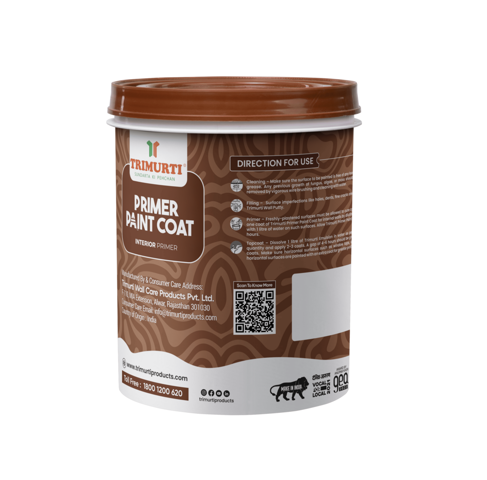 Trimurti 1 L Interior Primer Paint Coat