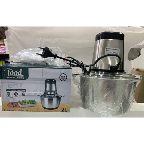 Electric Vegetable Chopper - Features: Corrosion Resistance