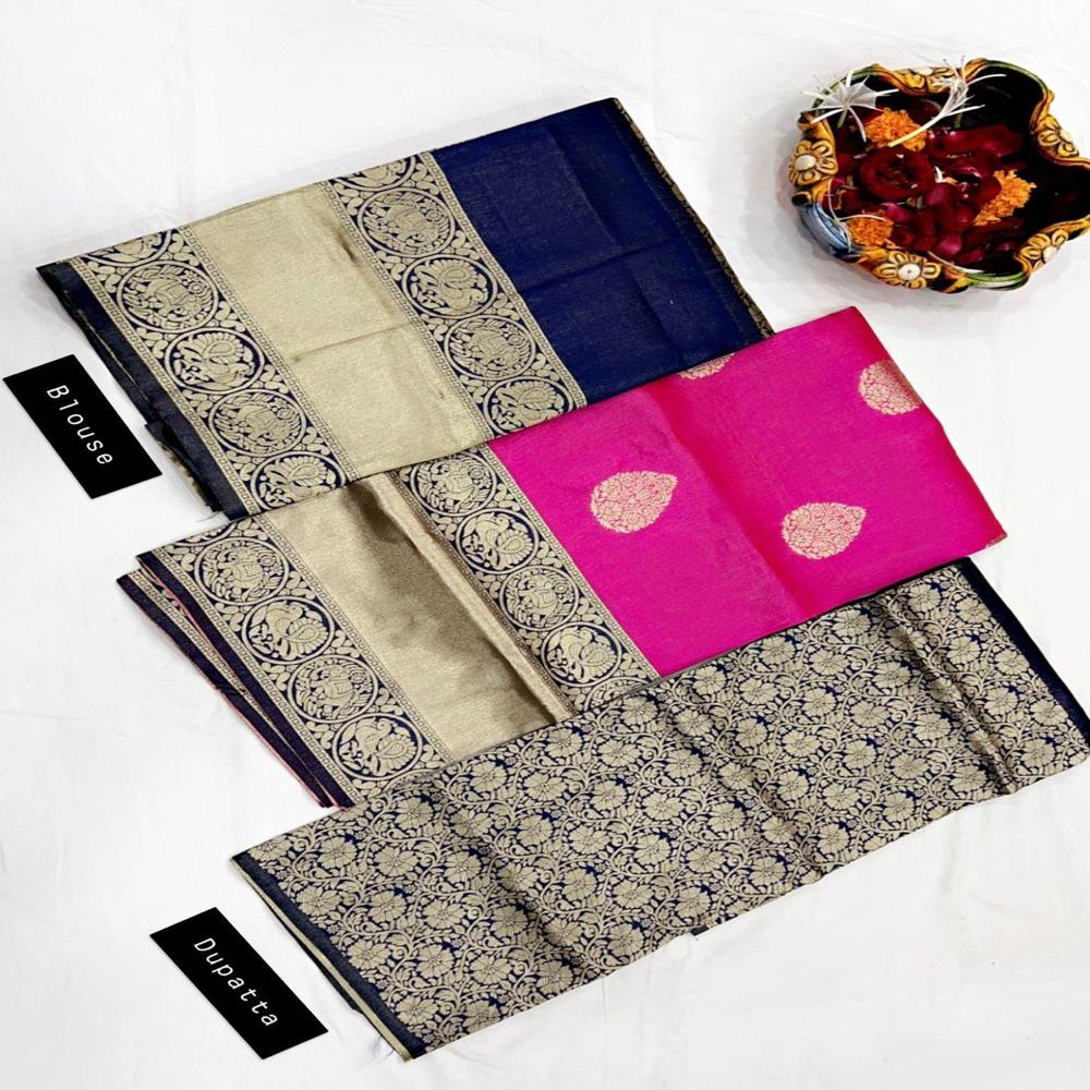 Designer Kanjivaram Style Lehenga