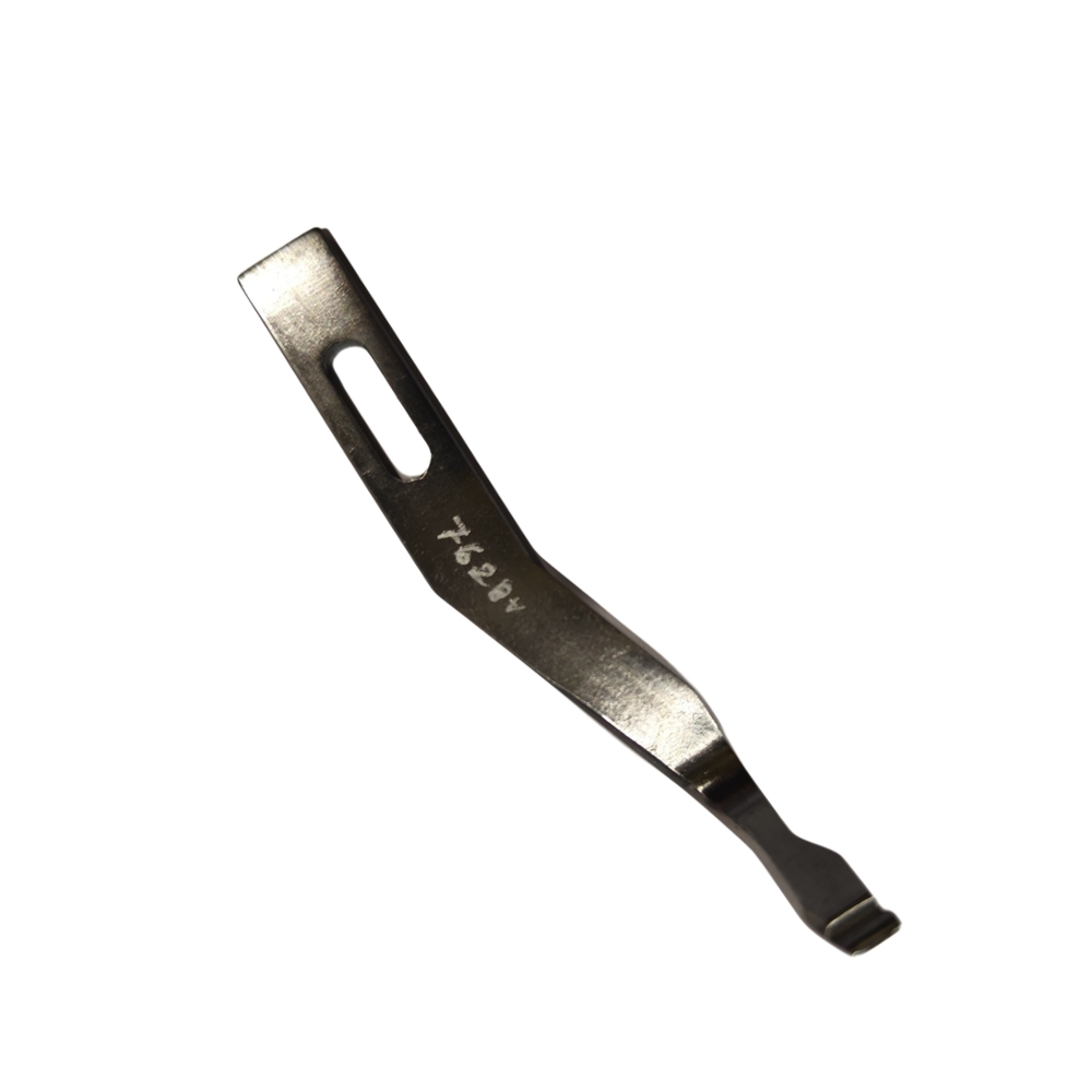 Perfecta 7628 Pull-in Finger - Alloy Steel, Customized Size, Polished Finish | Wear-Resistant, OEM Quality, Precision Component for Packaging Machinery