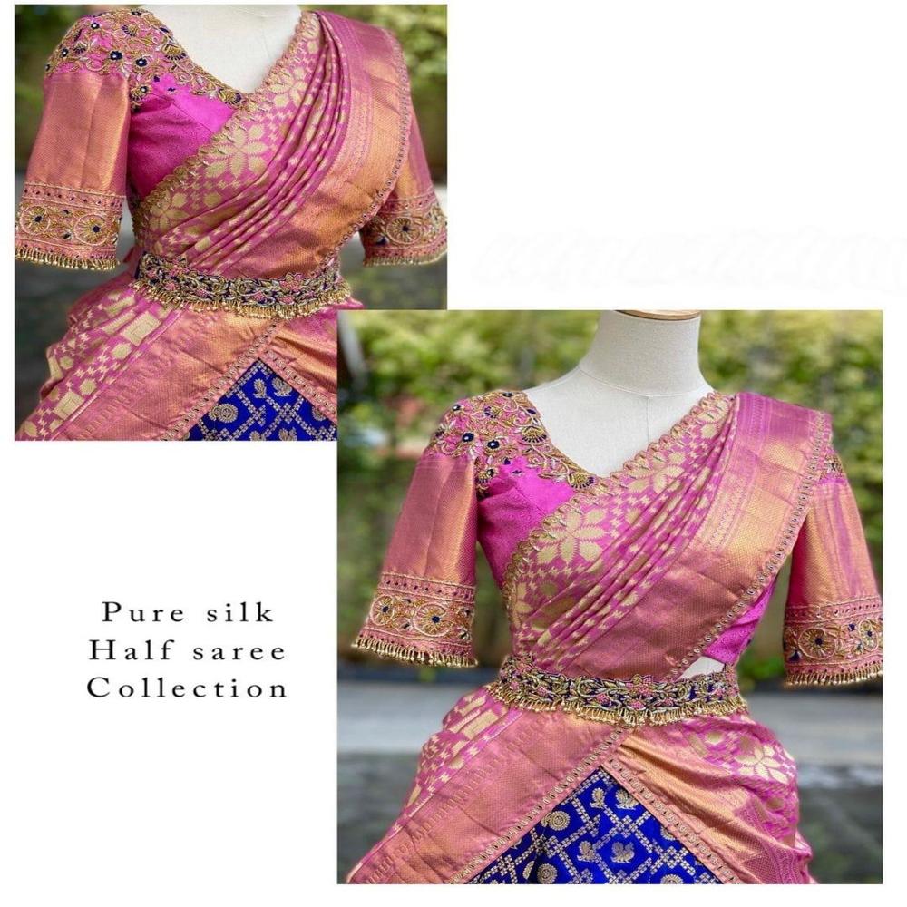 DESIGNER KANJIVARAM STYLE LEHENGA