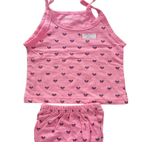 Nb-134 S New Born Baby Dress Set - Color: Pink