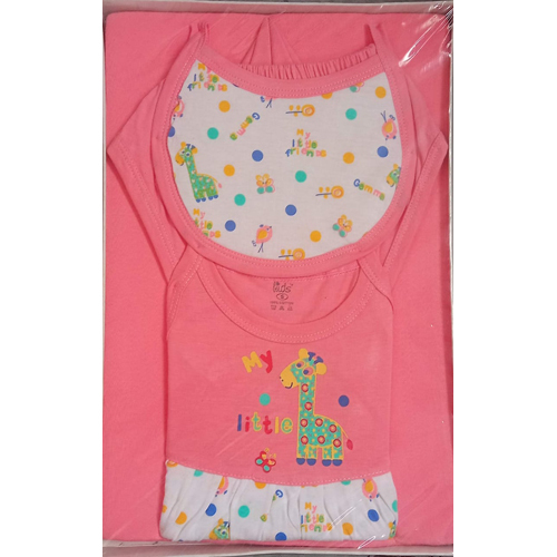 New Born Baby Dress - Color: Pink