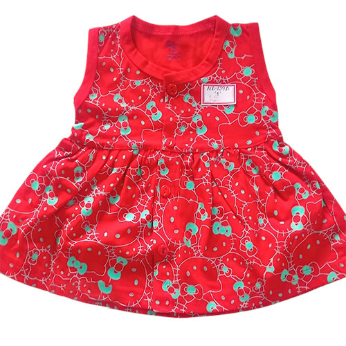 Nb-139 New Born Baby Frock - Color: Pink