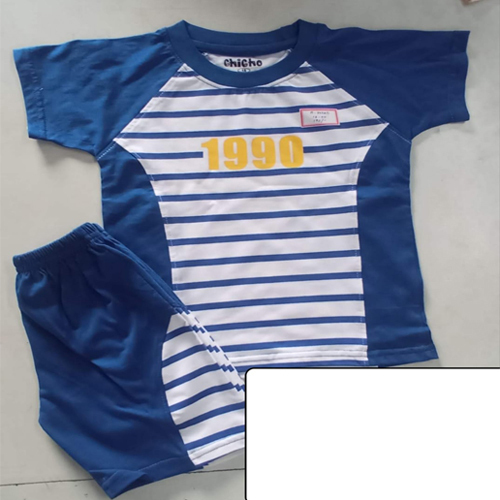 B-703A Boys T-Shirt And Short Set
