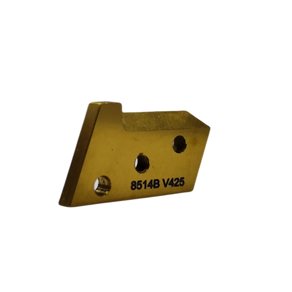 Perfecta 8514b Upper Thread Cutter - Alloy Steel, Customized Size, Golden Color, Polished Finish, Coated Surface Treatment | Precision Cutting Tool For Teabag Packaging