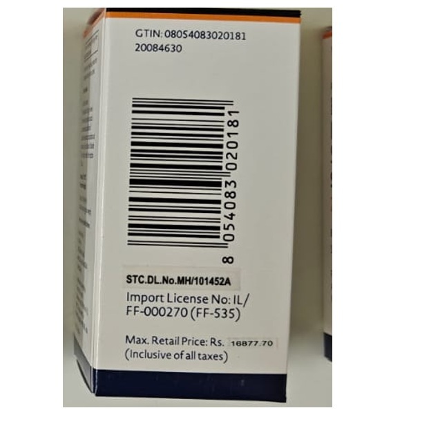 25MG Beractant Intratracheal Suspension