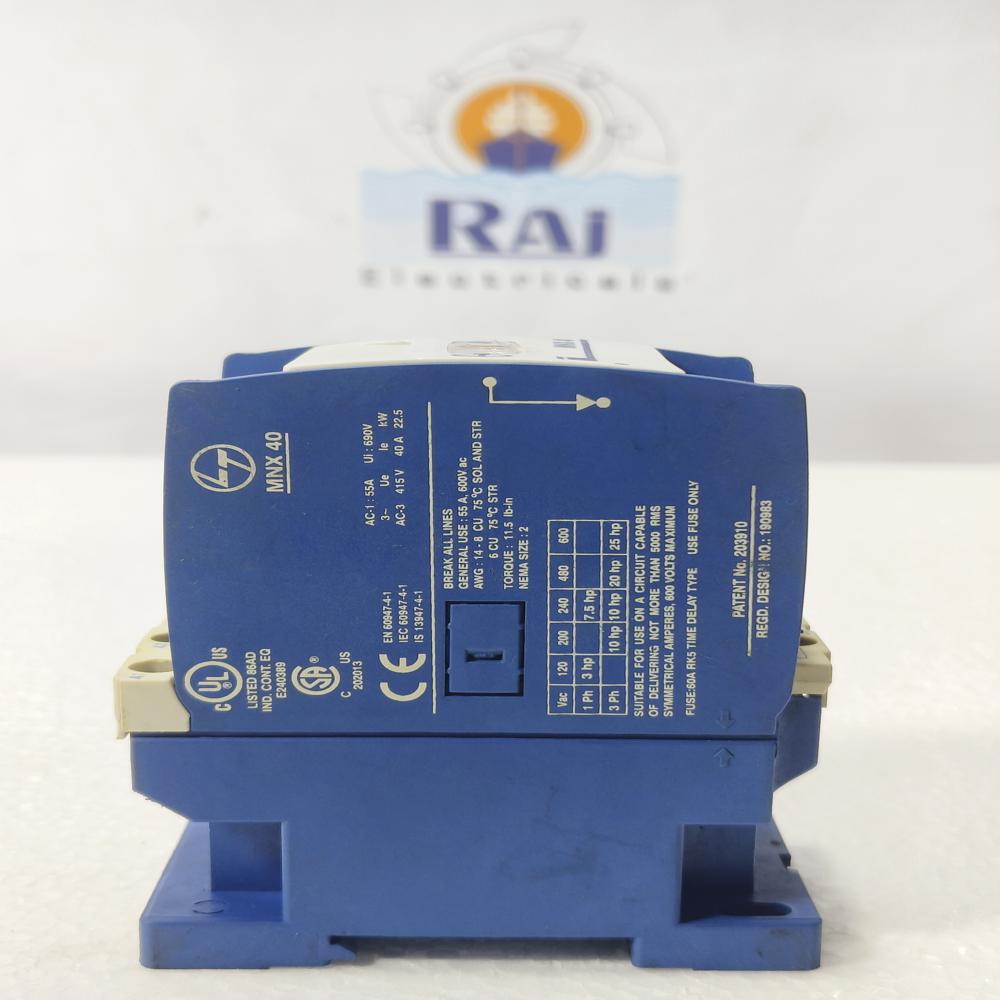 L&T MNX40 MAGNETIC CONTACTOR