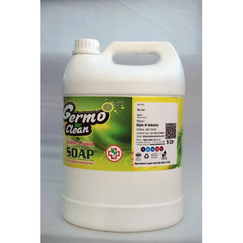 Lime Liquid Hand Wash 5 L - Color: Yellow