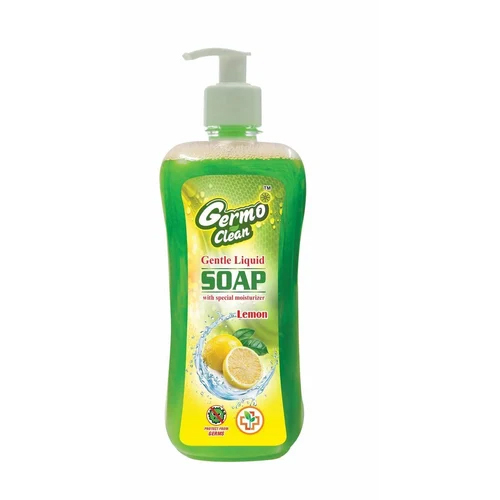 Liquid Hand Wash - Herbal Ingredients, 500 ml , Yellow Color, Medium Foam, Refreshing Lemon Fragrance, Eco-Friendly for All Skin Types