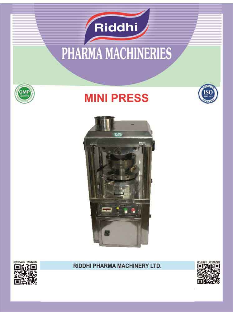 Mini Tablet Press Machine - Color: Silver