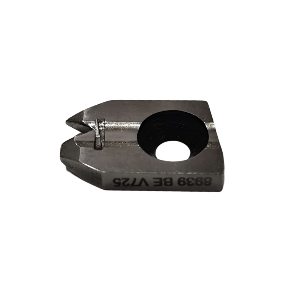 Perfecta 8939be Anvil - Alloy Steel, Customized Size, Gray Color, Polished Finish, Coated Surface | Cnc Machined, Durable For Teabag Packing Machines