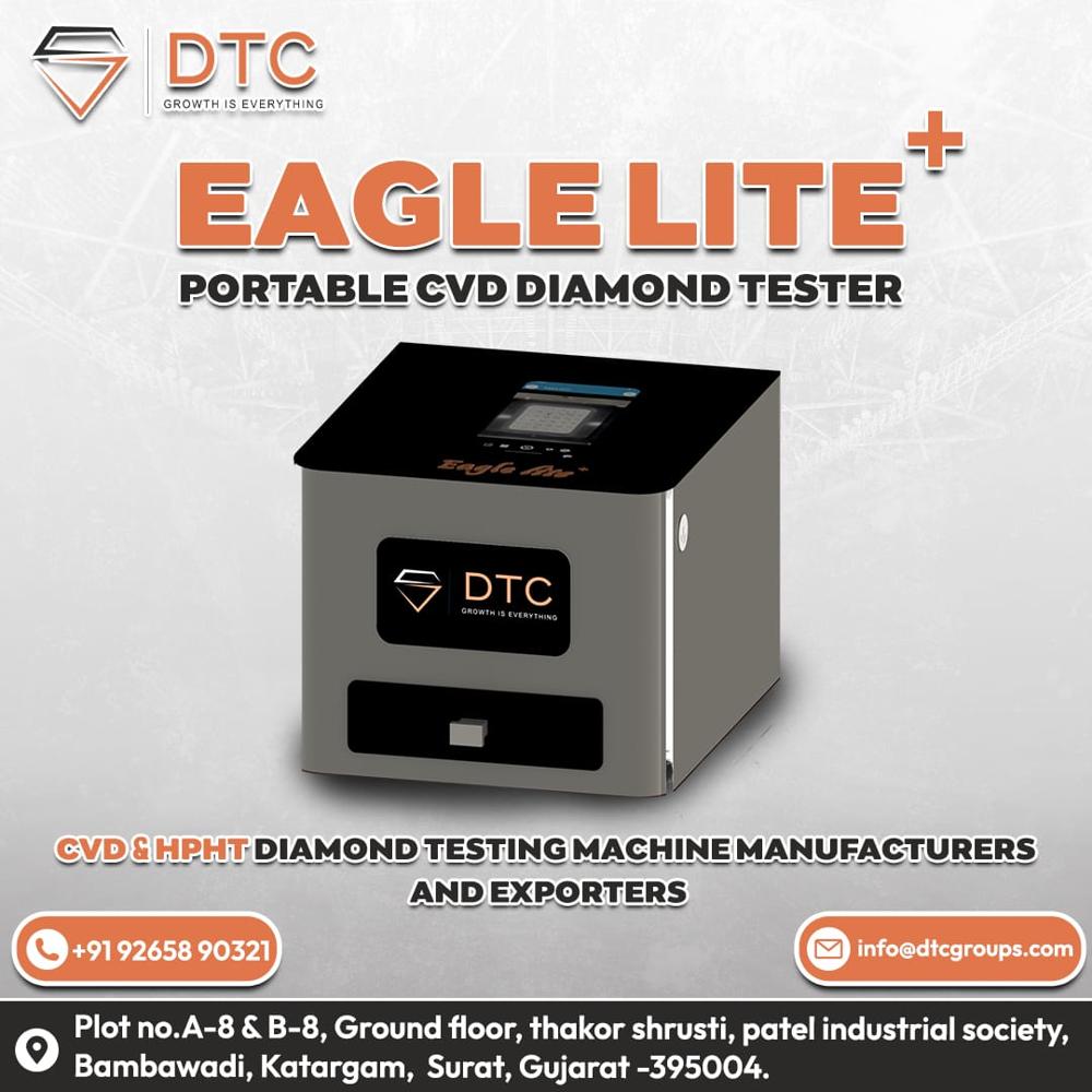 Hpht Diamond Tester Eagle Lite Plus - Features: Good Quality