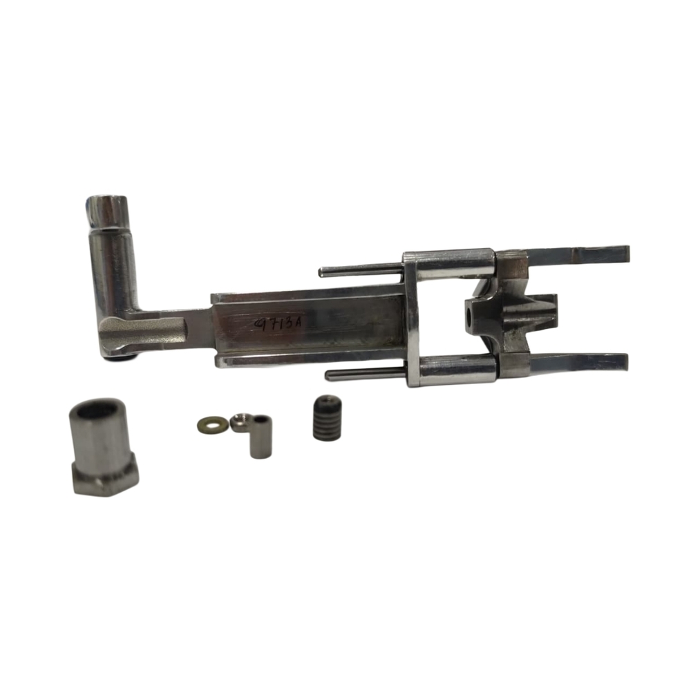 Perfecta 9713a Claw Holder Right Hand - Wear-resistant Material, Customized Size, Gray Color, Cnc Technology, Polished Surface Finish | Reliable Alignment For Teabag Packaging