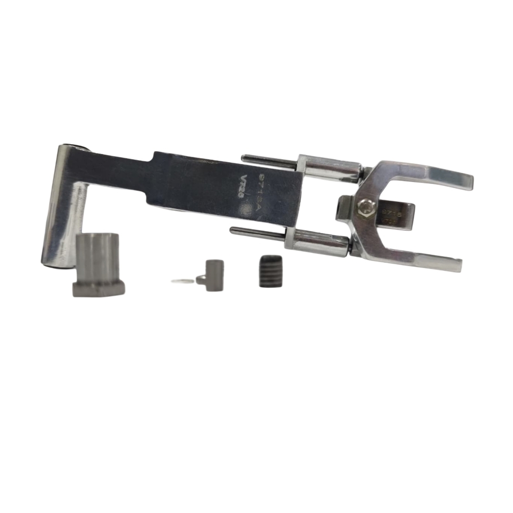 Perfecta 9713a Claw Holder Right Hand - Wear-resistant Material, Customized Size, Gray Color, Cnc Technology, Polished Surface Finish | Reliable Alignment For Teabag Packaging