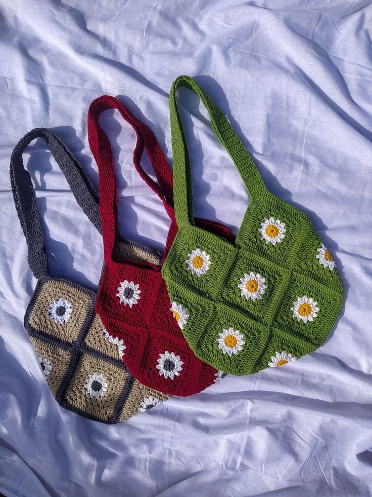 Mwh150 - Cotton Wall Hanging | Crocheted Plain Dyed Style In Pink & Green