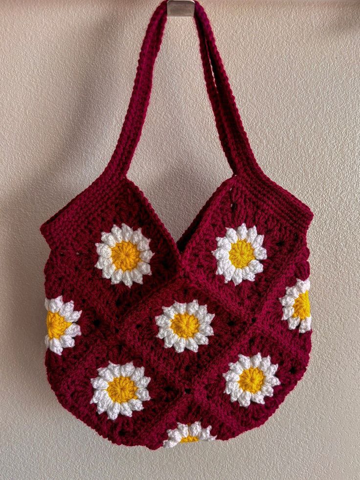 Mwh150 - Cotton Wall Hanging | Crocheted Plain Dyed Style In Pink & Green