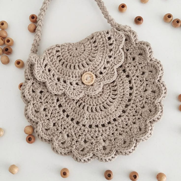 Mwh150 - Cotton Wall Hanging | Crocheted Plain Dyed Style In Pink & Green