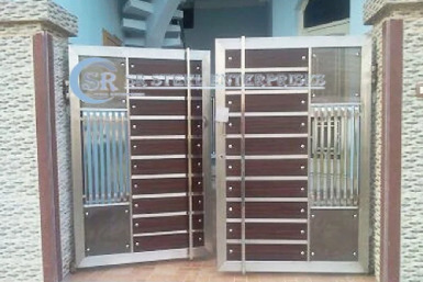 स्टेनलेस स्टील गेट