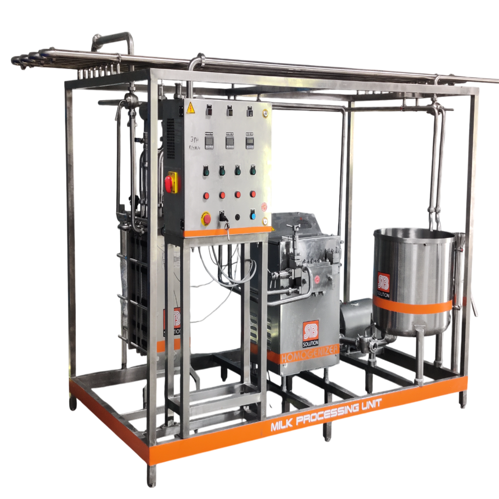 Dairy Processing Unit - Color: Silver