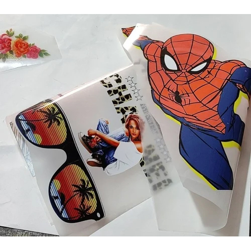 Transfer Sticker For Garment - Color: Multicolor