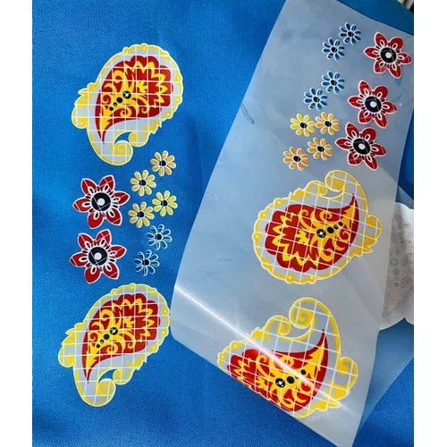 T Shirt Heat Transfer Sticker - Color: Multicolor