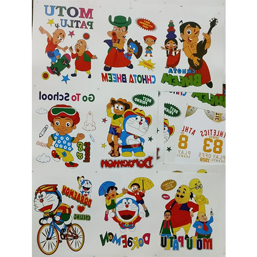 Heat Transfer Sticker For Bag - Color: Multicolor