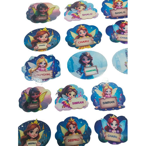 Uv Dft Multocolour Sticker - Color: Multicolor
